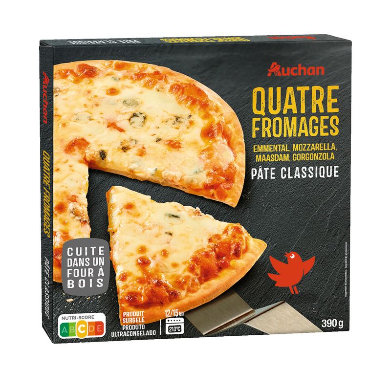 Pizza 4 Fromages Surgelée Auchan Auchan du 2023 05 10 au 2023 05 15