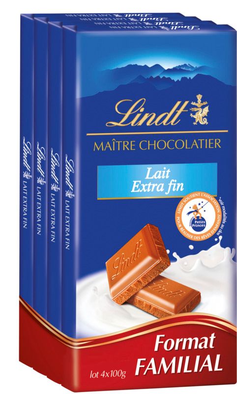 Tablettes De Chocolat Lait Maître Chocolatier