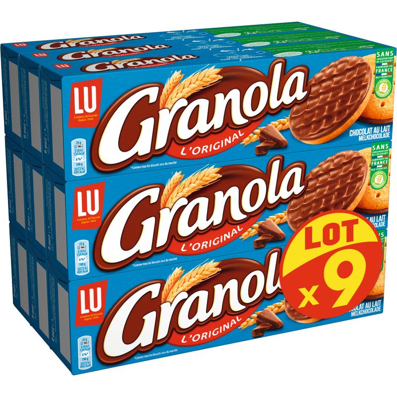 Biscuits Granola Lu