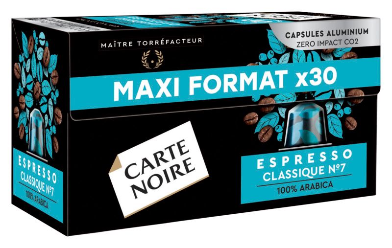 Capsules Espresso Classique N7 Carte Noire