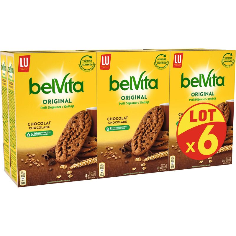 Biscuits Au Chocolat Belvita Lu